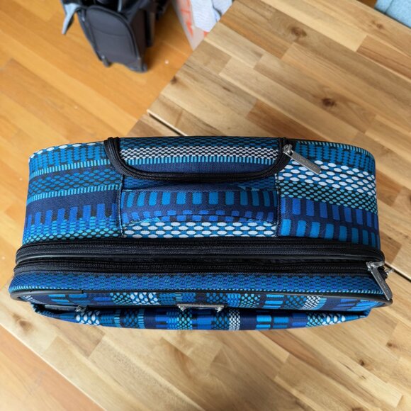 Vera Bradley On a Roll Work Bag in Cha-Cha Blue NWOT - Picture 7 of 15